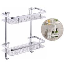 Porta Shampo Sabonete Suporte Parede Banheiro Box Beauty New