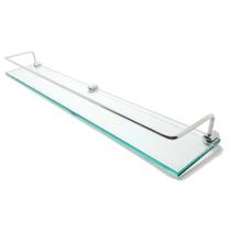 Porta Shampoo 60cm Em Vidro Incolor