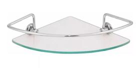 Porta Shampoo Canto Simples - Transparente Porta Shampoo Canto Simples - Transparente