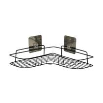 PORTA SHAMPOO DE METAL COMUM, PARA BANHEIRO 26x26x6 CM BS320 NO2PROBLEMS