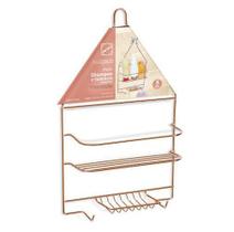 Porta Shampoo De Parede Cm 43Cm Rose Gold - Arthi