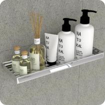 Porta Shampoo Inox Suporte De Parede Banheiro MAX - CromoShop