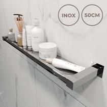 Porta Shampoo Inox Vinci, Aço inox 304, 50cm, Banheiro