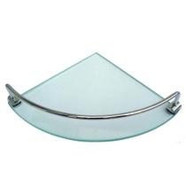 Porta Shampoo Para Canto Vidro Incolor Banheiro Hidrolar Porta Shampoo Para Canto Vidro Incolor Banheiro Hidrolar