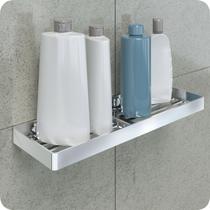 Porta Shampoo Prateleira Cromado De Parede Plus