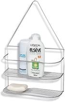 Porta Shampoo Prateleira Duplo Acqua Cromado Porta Shampoo Prateleira Duplo Acqua Cromado