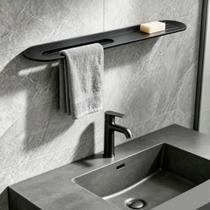 Porta Shampoo Prateleira Suporte Triplo Agata Em Aço Inox 60cm Para Banheiro Acessório Grego Metal
