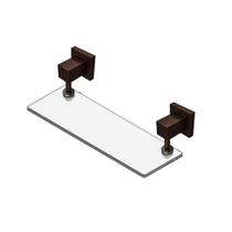 Porta Shampoo Retangular Vidro 8mm Corten Square Luxo Porta Shampoo Retangular Vidro 8mm Corten Square Luxo