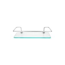Porta Shampoo Reto Turim 6010 Cromado- Pevilon Porta Shampoo Reto Turim 6010 Cromado- Pevilon
