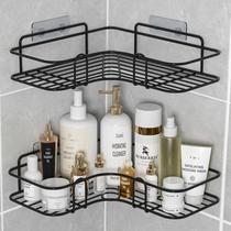 Porta Shampoo Sabonete Organizador Suporte De Canto Parede Banheiro Box Prateleira - House Tools