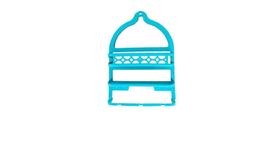 Porta Shampoo Sabonete Plástico Prateleira Suporte Banheiro ( 44097 )