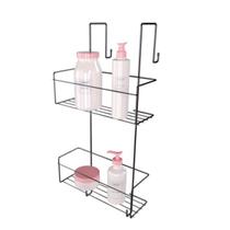 Porta Shampoo Suporte Box Com 2 Andares Prateleira Banheiro