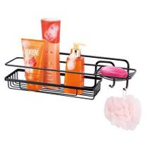 Porta Shampoo Suporte Em Aço Retangular Saboneteira Arthi