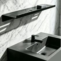 Porta shampoo Suporte Prateleira Grega Em Aço Inox 30cm Para Banheiro Acessório Grego Metal Porta shampoo Suporte Prateleira Grega Em Aço Inox 30cm Para Banheiro Acessório Grego Metal