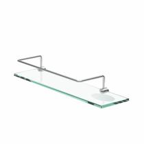 Porta Shampoo Triplo Para Banheiro Orion Suporte Prata 1054OR
