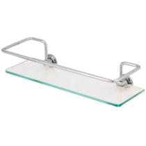 Porta Shampoo Vidro Hidrolar Com Haste 40X10Cm