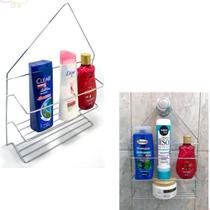 Porta Shampoo Xampu Suporte Pendurar No Registro Banheiro - Semog