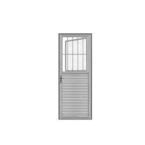 Porta social 2.10x80 brilhante linha 25 ( lado direita )