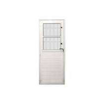 Porta Social Lambril Esquerda 210 X 90 Branco