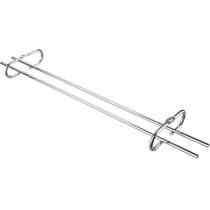 Porta Taças Cromado Reto 40cm Suporte Suspenso Organizador de Armário Bar e Cozinha Porta Taças Cromado Reto 40cm Suporte Suspenso Organizador de Armário Bar e Cozinha