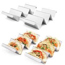 Porta-tacos ARTTHOME. 4 pacotes de aço inoxidável Porta-tacos ARTTHOME. 4 pacotes de aço inoxidável
