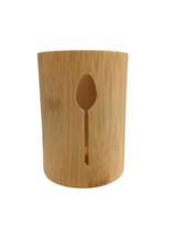Porta Talher 9x12cm Bambu