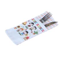 Porta Talher Avulso 0,22 X 0,10 Estampado - Festa Junina Porta Talher Avulso 0,22 X 0,10 Estampado - Festa Junina