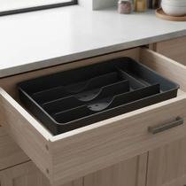 Porta Talher Cozinha Armário Organizador 5 Divisórias