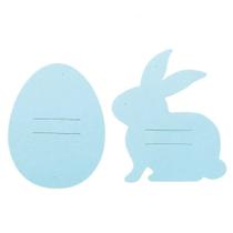 Porta Talher De Páscoa Feltro Ovo/Coelho Azul 1021543 JG C/4 Porta Talher De Páscoa Feltro Ovo/Coelho Azul 1021543 JG C/4