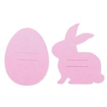 Porta Talher De Páscoa Feltro Ovo/Coelho Rosa 1021550 Jg C/4 Porta Talher De Páscoa Feltro Ovo/Coelho Rosa 1021550 Jg C/4