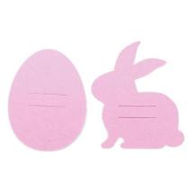 Porta Talher De Páscoa Feltro Ovo/Coelho Rosa 1021550 Jg C/4 Porta Talher De Páscoa Feltro Ovo/Coelho Rosa 1021550 Jg C/4