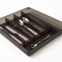 Porta Talher Fume Organizador De Gaveta S/Tampa Com 5 Divisórias