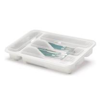 Porta Talher Gaveta Paris Com Tampa Branco