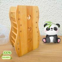 Porta Talher organizador Mesa posta Bambu Escorredor Ecologi