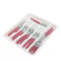 Porta talher para gaveta extra grande com tampa