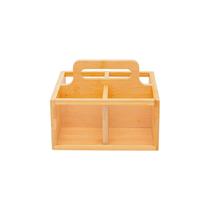 Porta Talheres Bambu Visor Acríl 20 cm Ecokitchen Mimo
