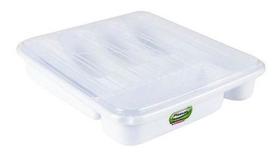 Porta Talheres Com Tampa Branco Plasvale Porta Talheres Com Tampa Branco Plasvale