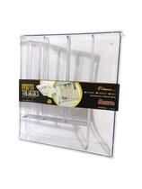 Porta Talheres Cristal Premium Com Divisórias Sem Tampa