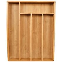 Porta Talheres Em Bambu 5 Divisórias Ecokitchen Mimo Style