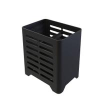 Porta Talheres Em Plástico - Stolf Preto Porta Talheres Em Plástico - Stolf Preto