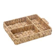 Porta Talheres em Rattan 32 X 28 x 6Cm - Espressione Porta Talheres em Rattan 32 X 28 x 6Cm - Espressione