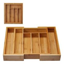 Porta Talheres Extensível de Bambu Ecokitchen Mimo Style