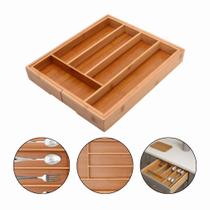 Porta Talheres Extensivel Ecokitchen Bambu 34cm Mimo Style