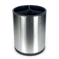 Porta Talheres Grande Com Base Giratório Suporte Organizador