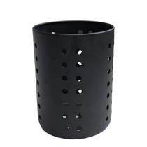 Porta talheres inox preto 9,7x12,6cm escorredor de talher Porta talheres inox preto 9,7x12,6cm escorredor de talher