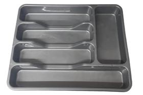 PORTA TALHERES PARA GAVETA COM 5 DIViSÓRIAS PRATA MICROMAX PORTA TALHERES PARA GAVETA COM 5 DIViSÓRIAS PRATA MICROMAX