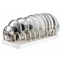 Porta Tampa De Panela Dolce Home 42x18x15 Cm Para Cozinha