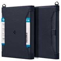 Porta Tarjeta de Pasaporte con Bloqueo RFID Spigen Life Azul Marino Porta Tarjeta de Pasaporte con Bloqueo RFID Spigen Life Azul Marino