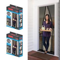 Porta Tela Magnética Deluxe Magic Mesh 99 x 211 cm Kit com 2 Porta Tela Magnética Deluxe Magic Mesh 99 x 211 cm Kit com 2