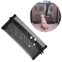 Porta Tela Protetora Grade Bebes Cães Gatos Pet 182 X 76 Cm F102
